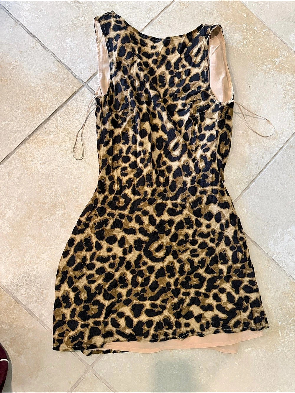 Princess Polly Leopard Print Mini Dress Size 4